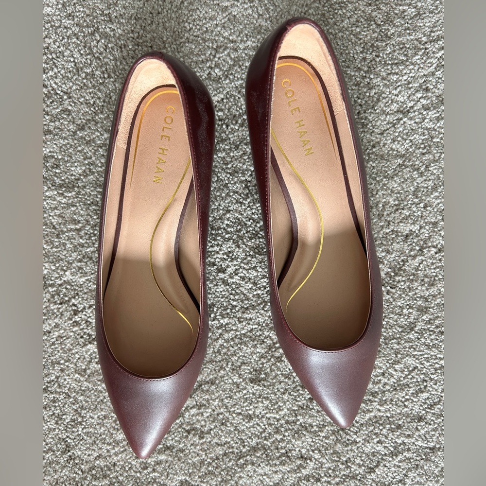 Cole Haan Vandam Pump in Bloodstone